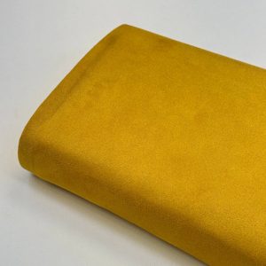 پارچه مخمل سوییت خردلی