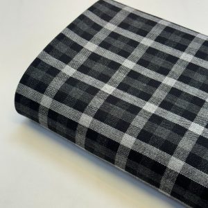 پارچه کشمیر طرحدار طوسی سفید