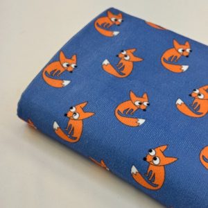 پارچه مخمل کبریتی طرح روباه