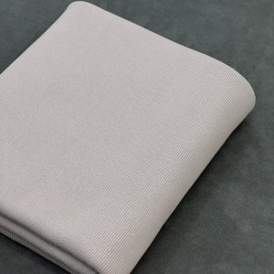 پارچه تریکو میله ای ضخیم طوسی یخی