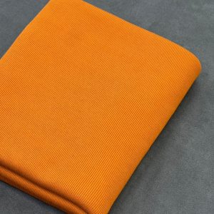 پارچه تریکو میله ای پرتقالی