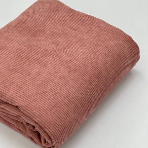 پارچه کبریتی درشت صورتی