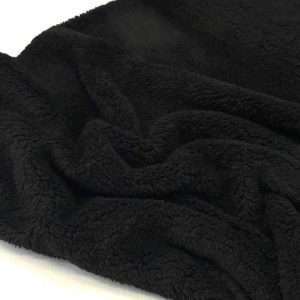 پارچه تدی مشکی