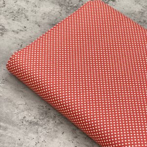 پارچه کتان خالدار هندوانه ای