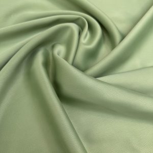 پارچه ساتن مرلین سبز پاستیلی