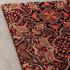 پارچه مخمل سوزندوزی کد 01