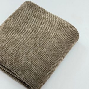 پارچه بافت مخملی نسکافه‌ای کد 2