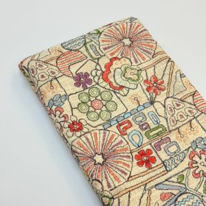 پارچه جوت طرحدار کد 2