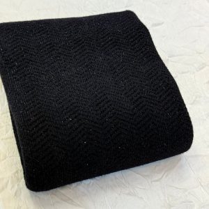 پارچه بافت لمزور جناقی مشکی