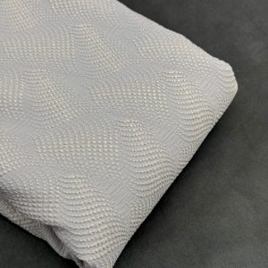 پارچه ژاکارد نگینی طوسی