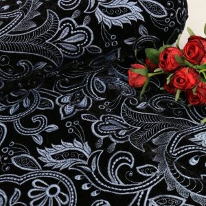 پارچه مخمل سوزندوزی کد 13