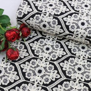 پارچه لینن قلاب بافی کد 02