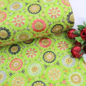 پارچه لینن سوزندوزی کد 28