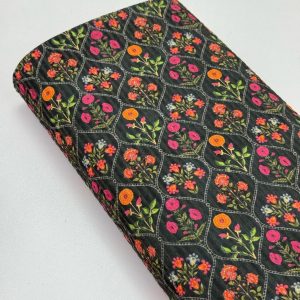 پارچه ژاکارد باتیک کوک دوزی کد 115