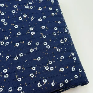 لینن گل گچی کوکدوزی شده