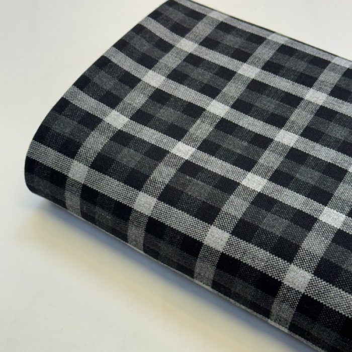 پارچه کشمیر طرحدار طوسی سفید